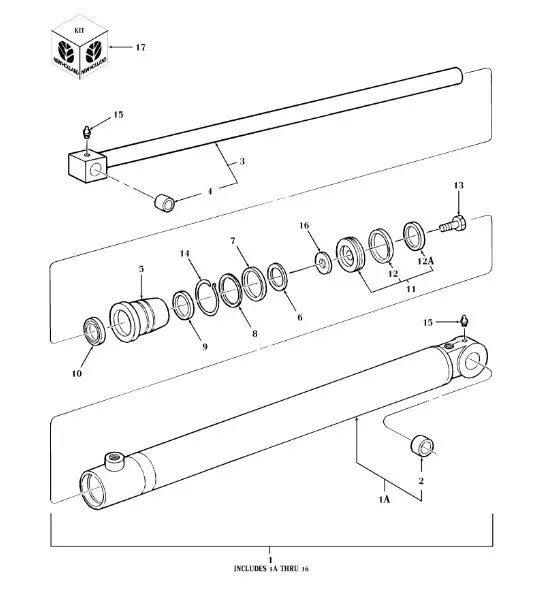 87428620 - Комплект уплотнительных к